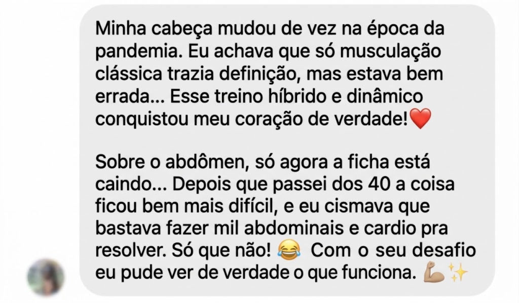 Relato sobre a experiência com treinos dinâmicos
